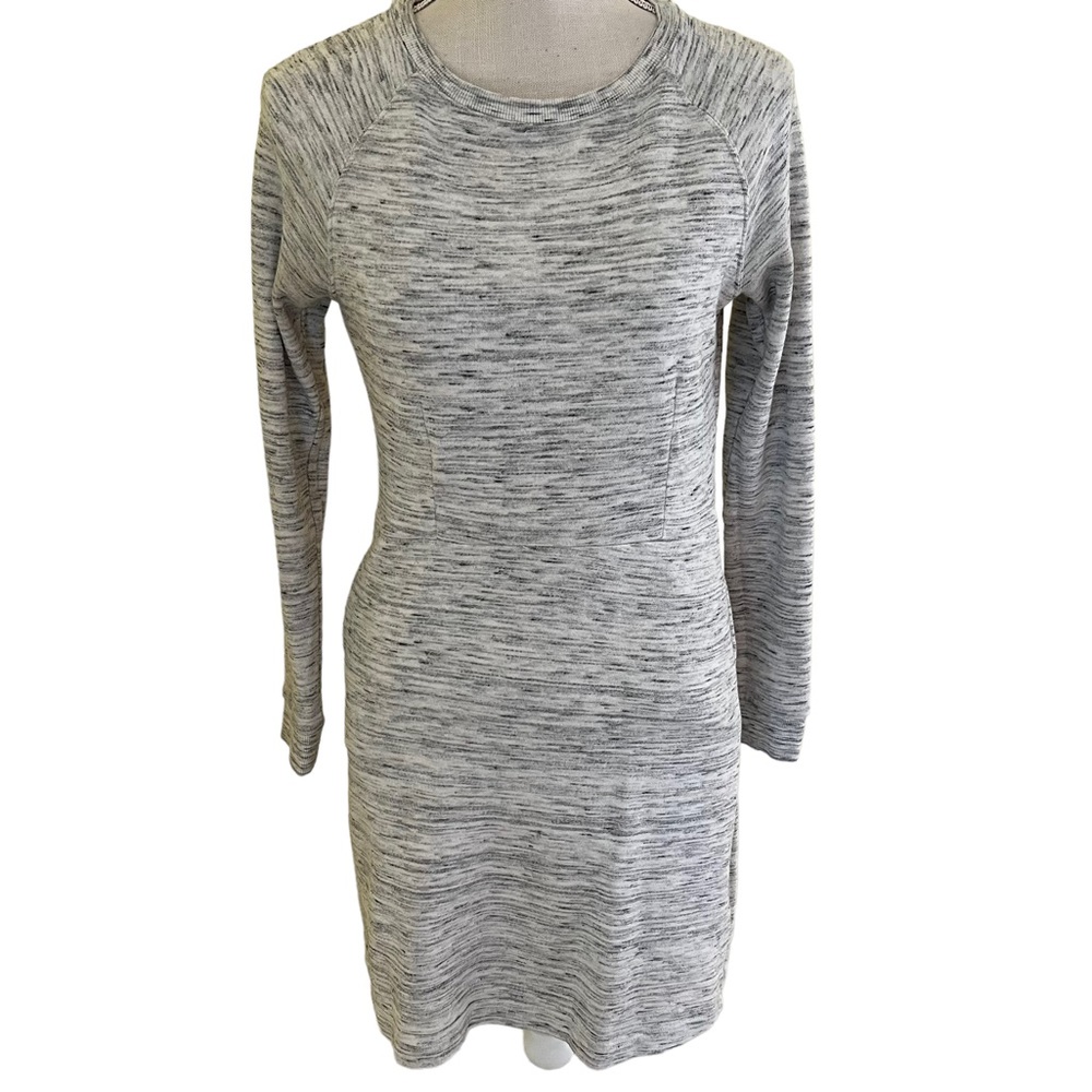 Betsey Johnson Grey Heathered Knit Dress XS